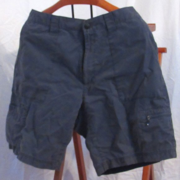 Eddie Bauer Other - Eddie Bauer Mens Olive Green Cargo Shorts Flat-Front 36 in. Waist